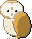 Barn owl, as it appears in the game