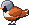 Bearded tit, as it appears in the game